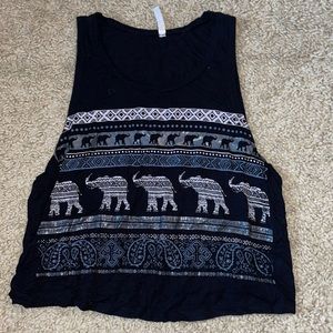 Boho tank top